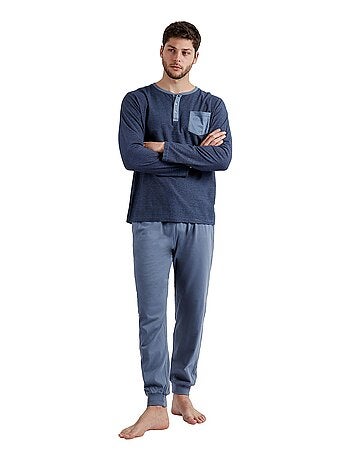 Lot de 2 shorts de pyjama - Vert/gris à rayures - Kiabi - 9.00€