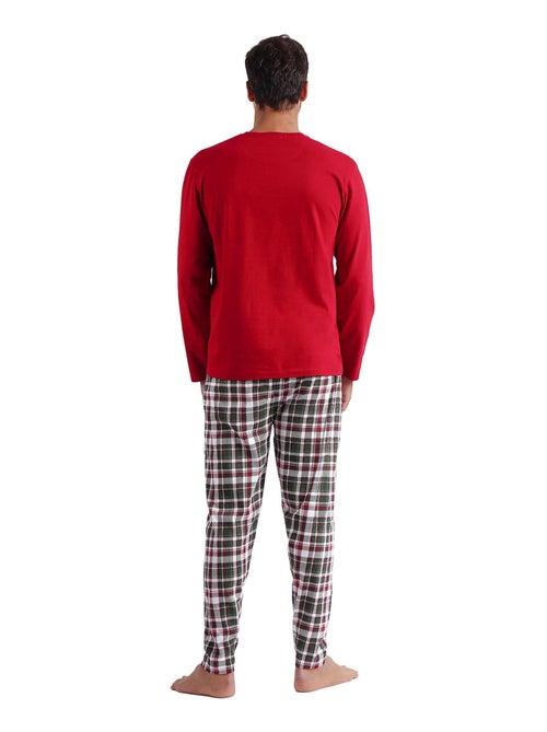 Pyjama pantalon et haut Christmas Nature - Kiabi