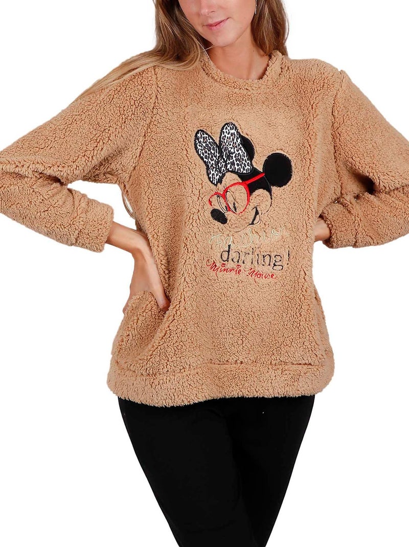 Ensemble Hiver Fille 1-10 Ans - Pantalon + Haut Chemise Manches Longues - Style Chic Élégant Mignon Dessin Animé - Pyjama Chaud Casual Vacances Sport