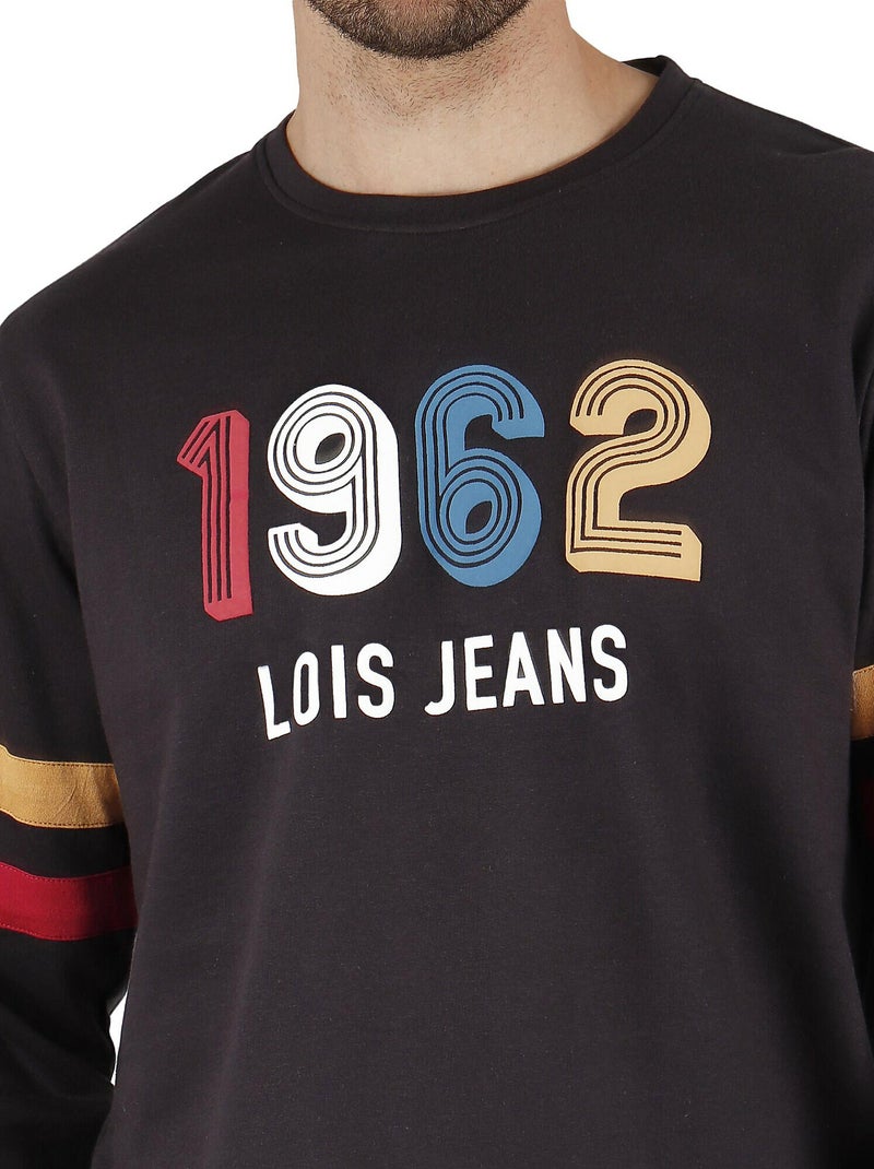 Pyjama pantalon et haut Felpa Mexico Lois Gris - Kiabi