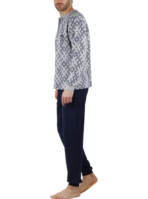 Pyjama pantalon et haut Jacquard Racing Antonio Miro - Kiabi Pyjama pantalon et haut Jacquard Racing Antonio Miro - Kiabi