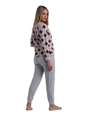 Pyjama pantalon et haut manches longues Harlequin