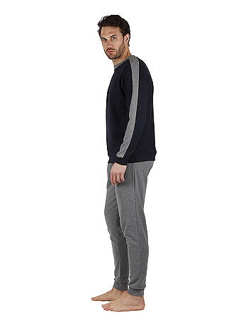 Pyjama pantalon et haut manches longues Solid