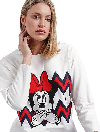 Pyjama pantalon et haut Minnie Zigzag Disney