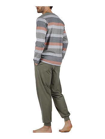 Pyjama pantalon et haut Rayas Camouflage Lois