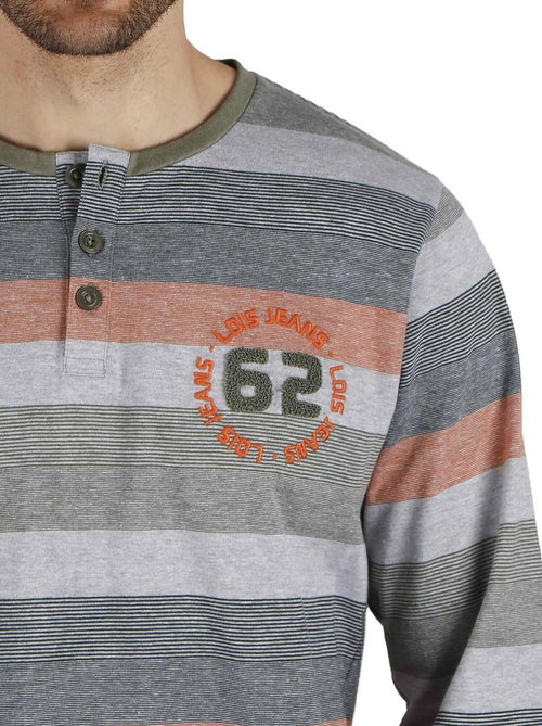 Pyjama pantalon et haut Rayas Camouflage Lois - Kiabi