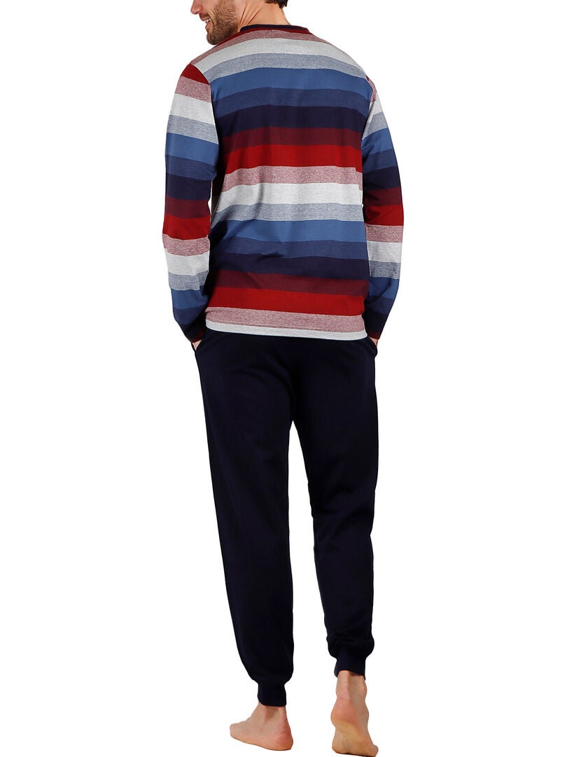Pantalon De Pyjama Flou Rouge à Pois Sleep On It - Taille XS - Hiver - Occasion Très Bon état