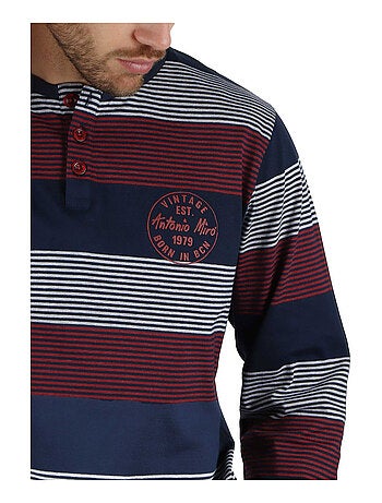 Pyjama pantalon et haut Rayas Stamp Antonio Miro