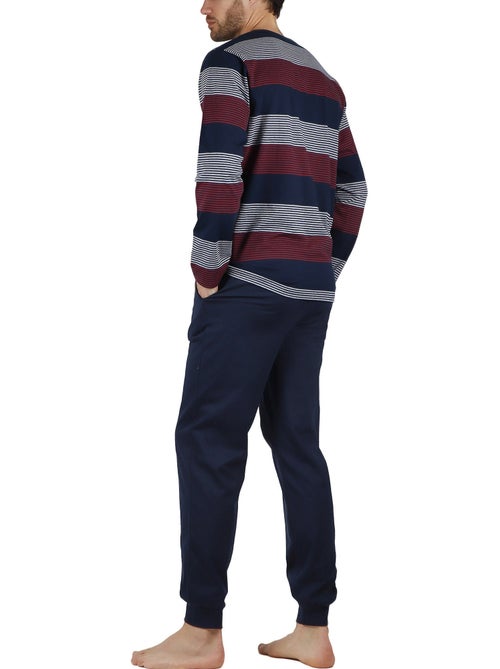 Pyjama pantalon et haut Rayas Stamp Antonio Miro - Kiabi Pyjama pantalon et haut Rayas Stamp Antonio Miro - Kiabi