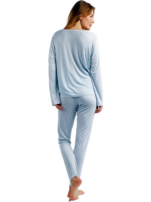 Pyjama pantalon et haut Soft Secret - Kiabi Pyjama pantalon et haut Soft Secret - Kiabi