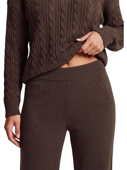 Pyjama pantalon évasé top manches longues twist and urban - Kiabi Pyjama pantalon évasé top manches longues twist and urban - Kiabi