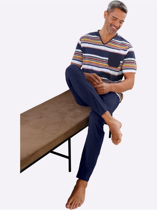 Pyjama-pantalon Jersey Fin - Taille Standard - Moda Vilona - Kiabi Pyjama-pantalon Jersey Fin - Taille Standard - Moda Vilona - Kiabi