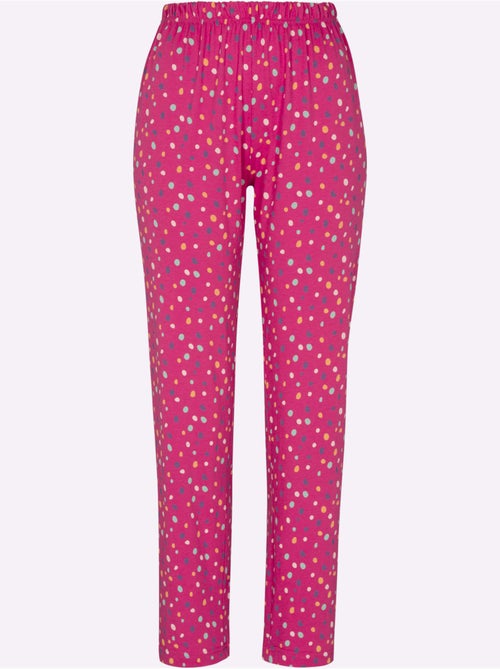 Pyjama-pantalon Jersey Fin - Taille Standard - Witt - Kiabi Pyjama-pantalon Jersey Fin - Taille Standard - Witt - Kiabi