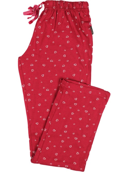 Pyjama pantalon manches longues The Hatter ivoire - Kiabi