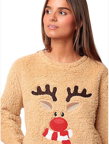 Pyjama pantalon pull Reindeer