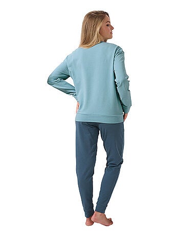 Pyjama pantalon resserré top manches longues Delightful