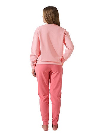 Pyjama pantalon resserré top manches longues Delightful