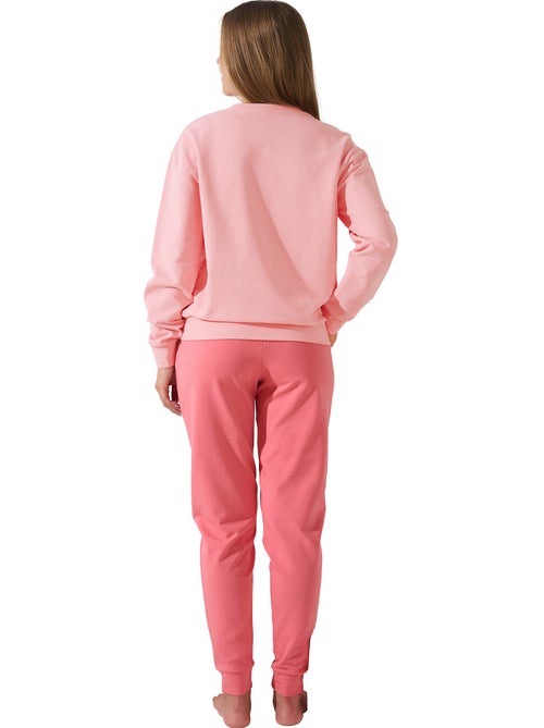 Pyjama pantalon resserré top manches longues Delightful - Kiabi Pyjama pantalon resserré top manches longues Delightful - Kiabi