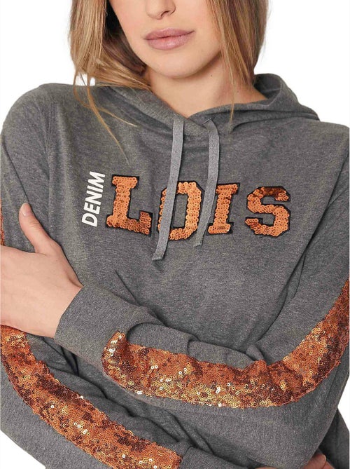 Pyjama pantalon sweat capuche Bright - Kiabi Pyjama pantalon sweat capuche Bright - Kiabi