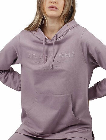 Pyjama pantalon sweat capuche Comfort Home