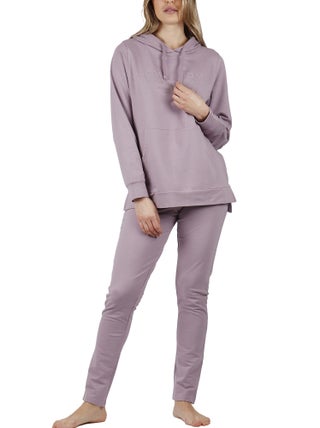 Pyjama pantalon sweat capuche Comfort Home
