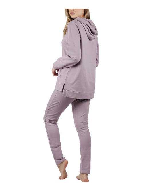 Pyjama pantalon sweat capuche Comfort Home - Kiabi