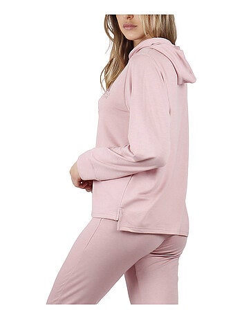 Pyjama pantalon sweat capuche Make It Happen