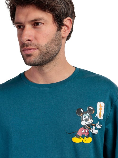 Pyjama pantalon sweat Lost Mickey Disney - Kiabi Pyjama pantalon sweat Lost Mickey Disney - Kiabi