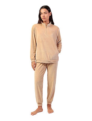 Pyjama pantalon sweat manches longues ADM Home