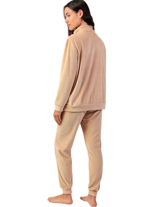 Pyjama pantalon sweat manches longues ADM Home - Kiabi