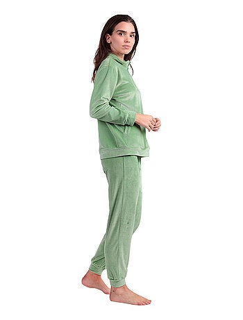 Pyjama pantalon sweat manches longues ADM Home