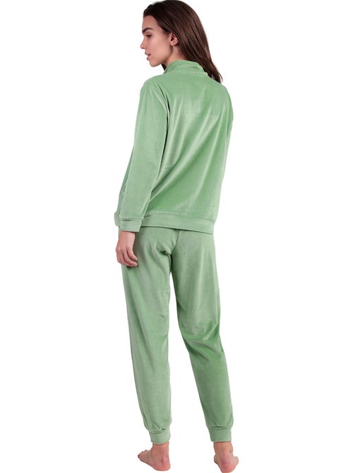 Pyjama pantalon sweat manches longues ADM Home - Kiabi
