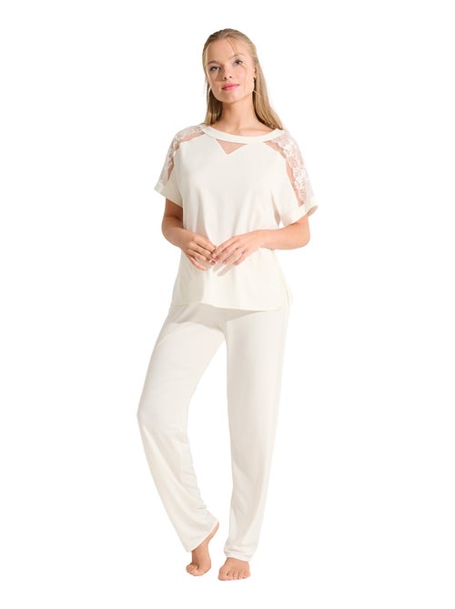 Pyjama pantalon t-shirt EMINENCE MARIAGE - Kiabi