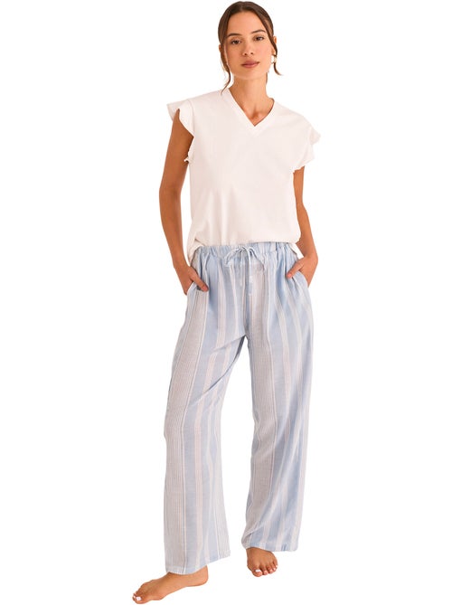 Pyjama pantalon t-shirt HOMEWEAR P120 - Kiabi