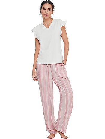 Pyjama pantalon t-shirt HOMEWEAR P120