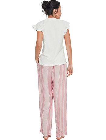 Pyjama pantalon t-shirt HOMEWEAR P120