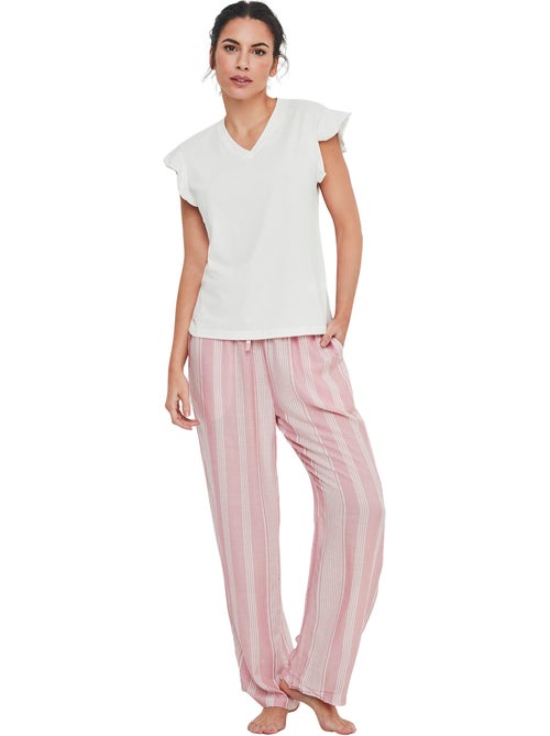 Pyjama pantalon t-shirt HOMEWEAR P120 - Kiabi