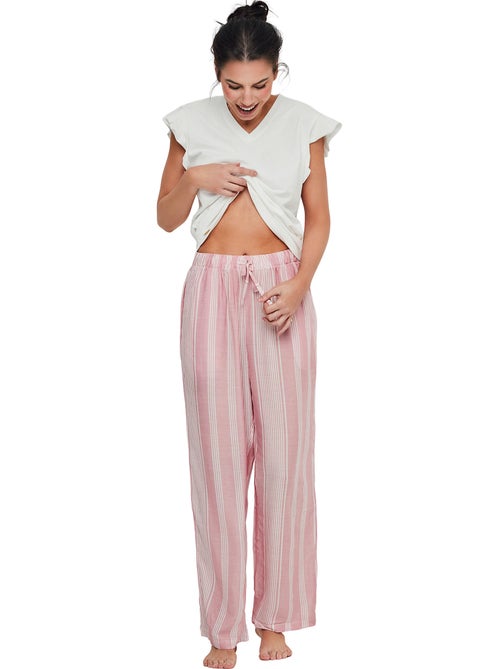 Pyjama pantalon t-shirt HOMEWEAR P120 - Kiabi