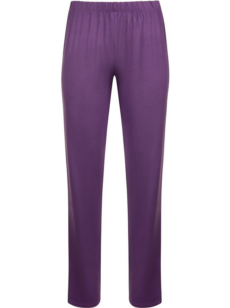 Pyjama pantalon t-shirt PATRICIA Violet - Kiabi