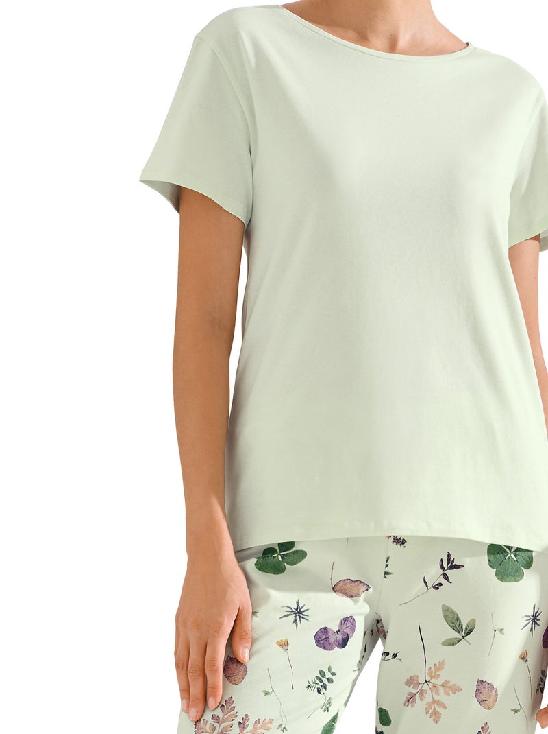 Pyjama pantalon t-shirt POMPEYA Multicolore - Kiabi
