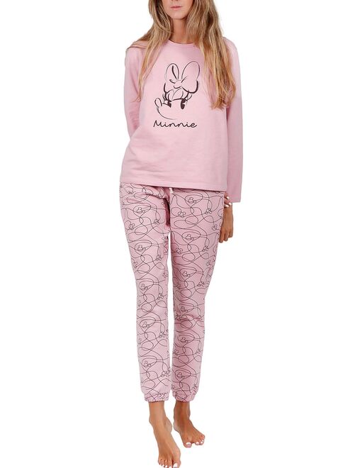 Pyjama pantalon top long Minnie Soft Disney - Kiabi