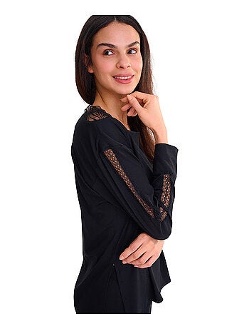 Pyjama pantalon top manches longues ADVENTURE