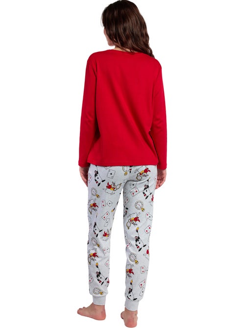 Pyjama pantalon top manches longues Alice In Wonderland Disney - Kiabi