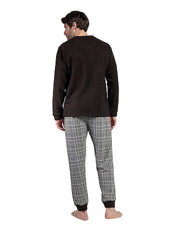 Pyjama pantalon top manches longues Americano