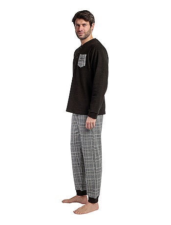 Pyjama pantalon top manches longues Americano