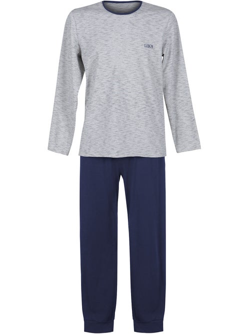 Pyjama pantalon top manches longues Atlas - Kiabi Pyjama pantalon top manches longues Atlas - Kiabi