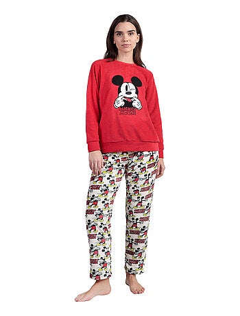 Pyjama pantalon top manches longues Best Mickey Disney