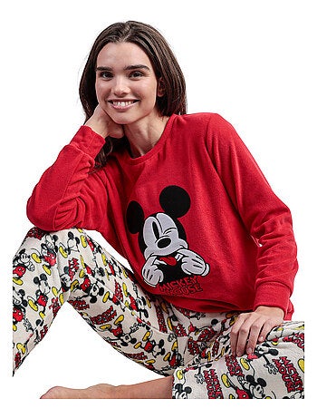 Pyjama pantalon top manches longues Best Mickey Disney