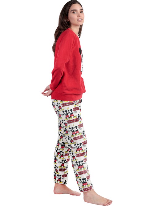 Pyjama pantalon top manches longues Best Mickey Disney - Kiabi