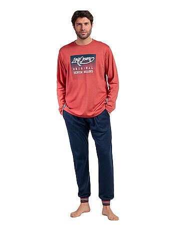 Pyjama pantalon top manches longues Burnt Lois